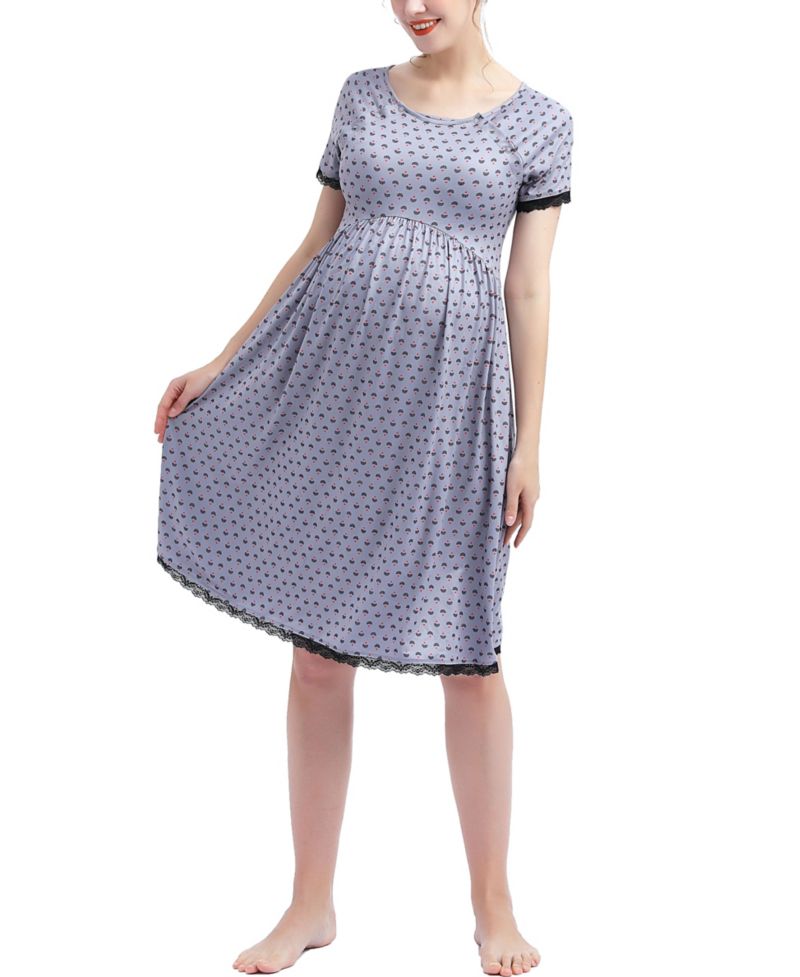 Maternity Exa Nursing Nightgown