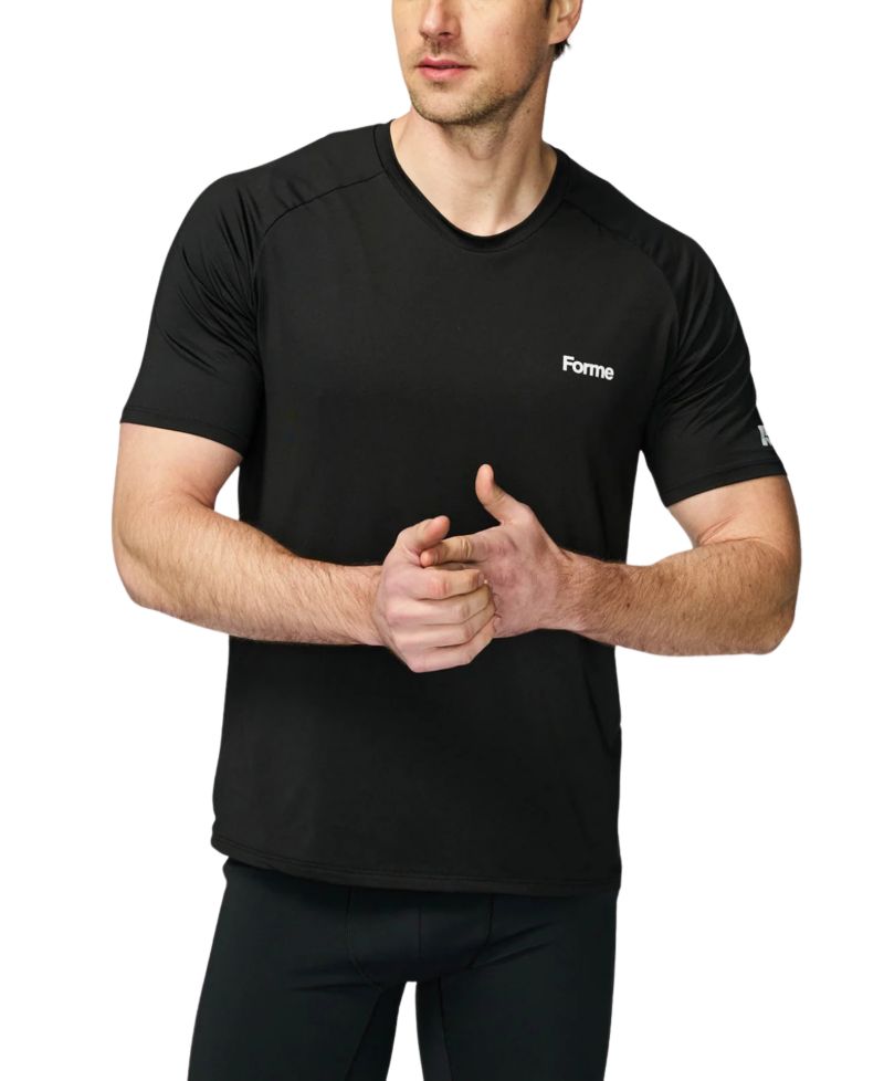 Men's Recovery Tee for Posture and Back Support