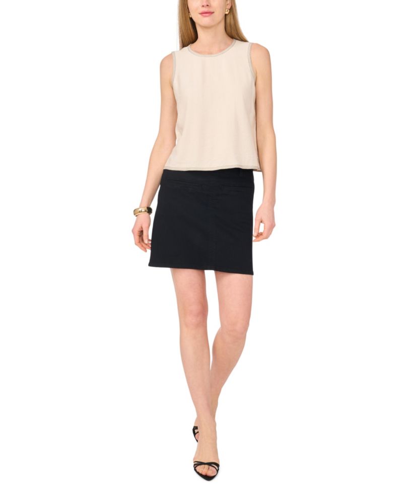 Women's Stitch Sleeveless Top