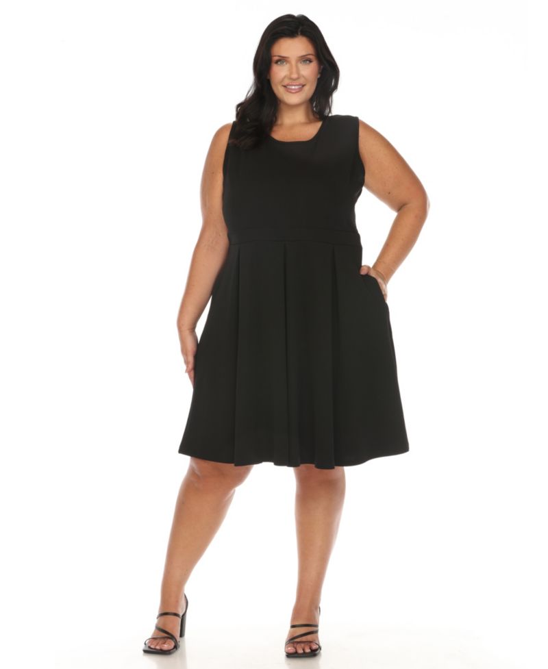Plus Size Fit and Flare Dress