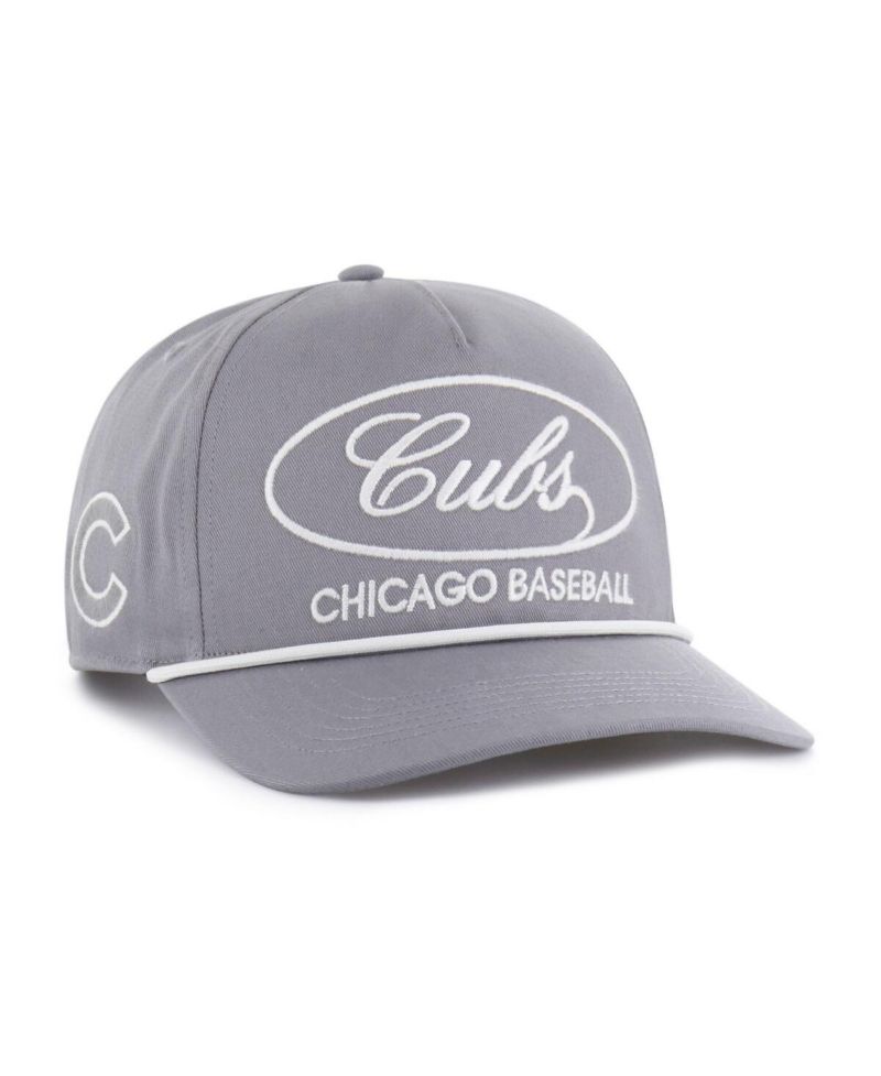 Men's Gray Chicago Cubs Foundational Hitch Adjustable Hat