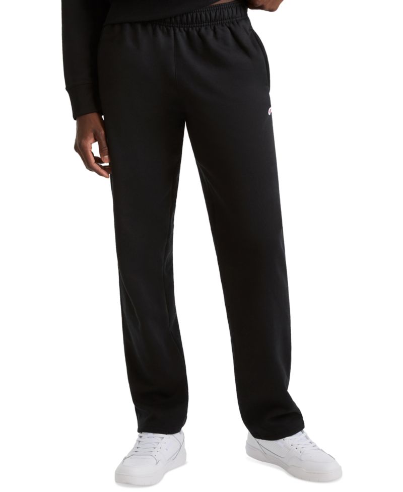 Men's Powerblend Open-Bottom Fleece Sweatpants