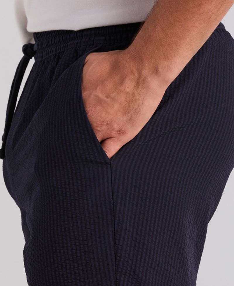 Men's 7" Drawstring Seersucker Shorts