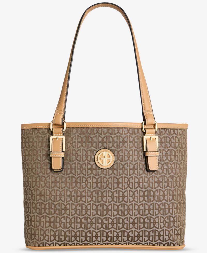 Jacquard Tulip Tote