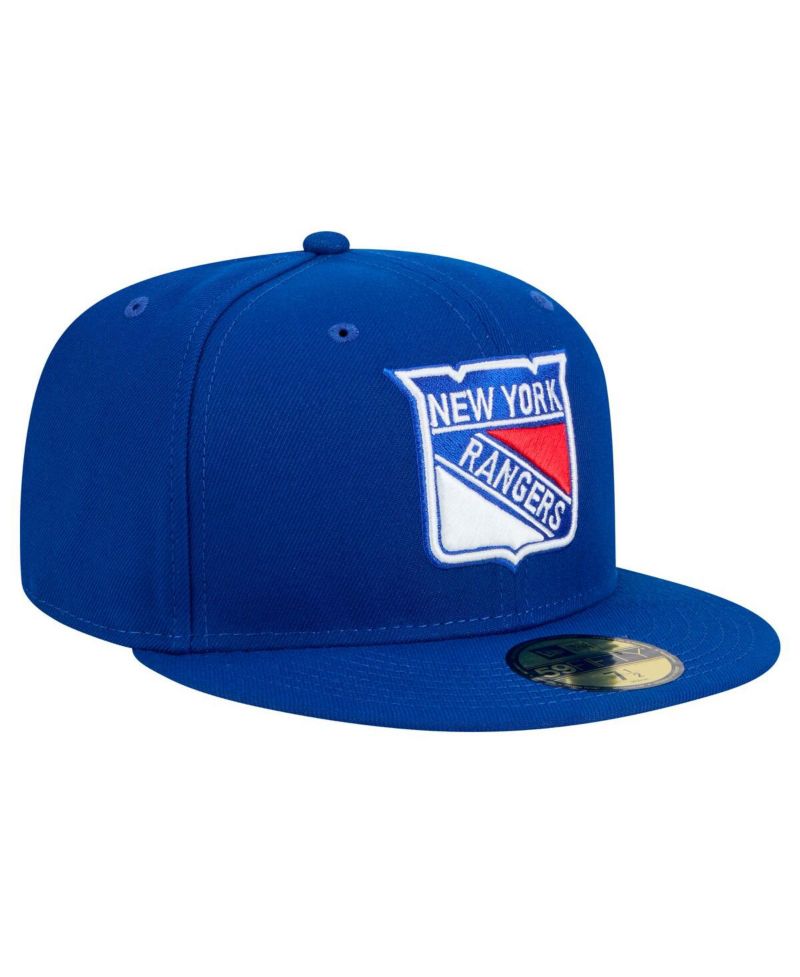 Men's Blue New York Rangers Core 59FIFTY Fitted Hat