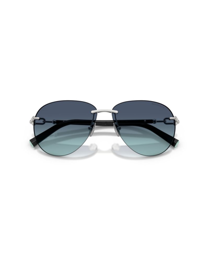 Aviator Rimless Sunglasses TF3124