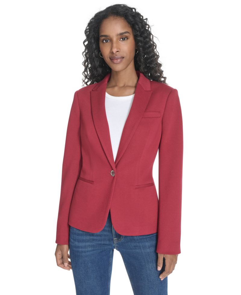 Women's One-Button Blazer