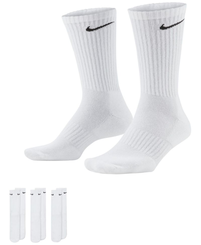 Unisex Everyday Crew Socks, 3-Pack