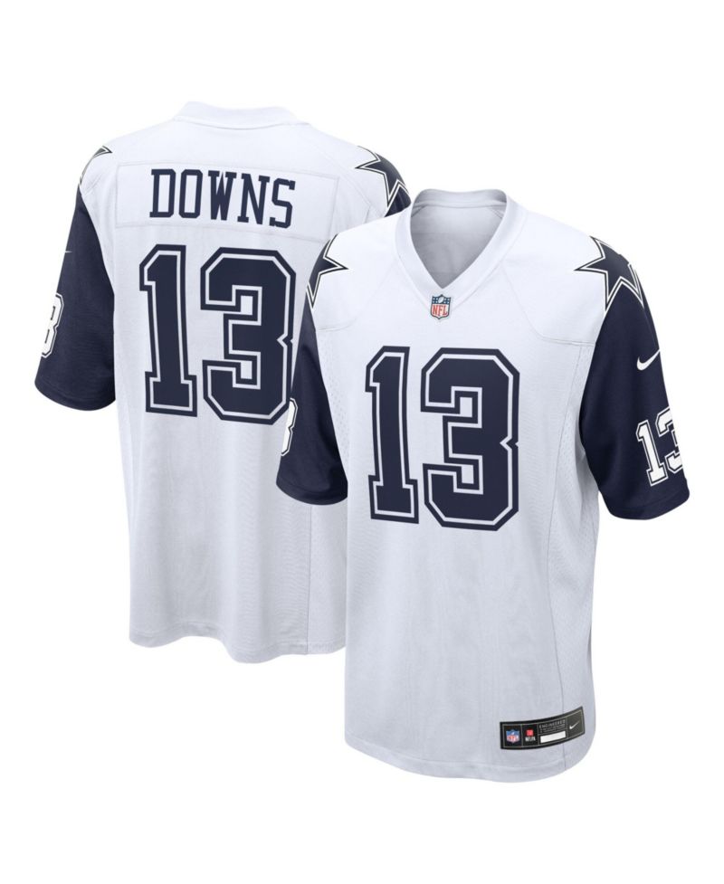 Men's Caleb Downs White Dallas Cowboys Alternate Game Jersey
