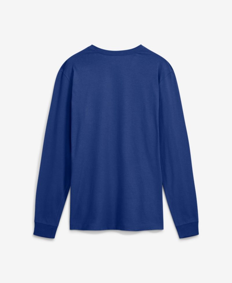 Men's Royal Milwaukee Brewers Cooperstown Graphic Long Sleeve T-Shirt