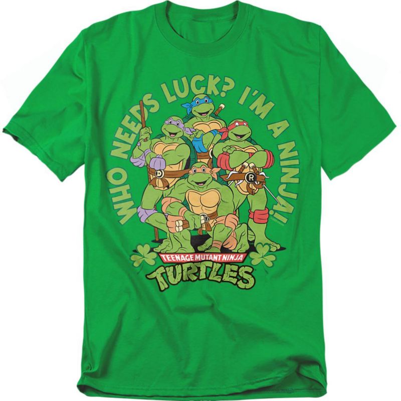 Men's St. Patrick's Day Who Needs Luck T-Shirt