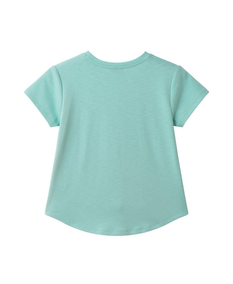 Girls Sparkle Bloom Emroidered Tee