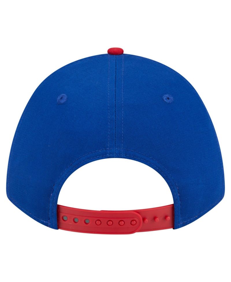 Men's Royal/Red Chicago Cubs Arch 9FORTY A-Frame M-Crown Adjustable Hat