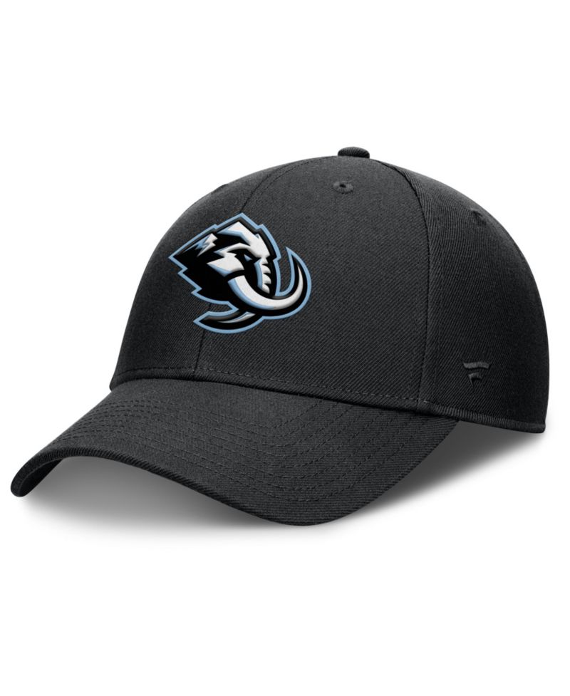 Men's Black Utah Mammoth Force Adjustable Hat