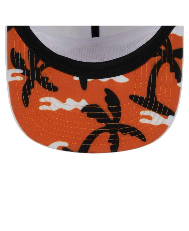 Men's White Nickelodeon Golfer Snapback Hat