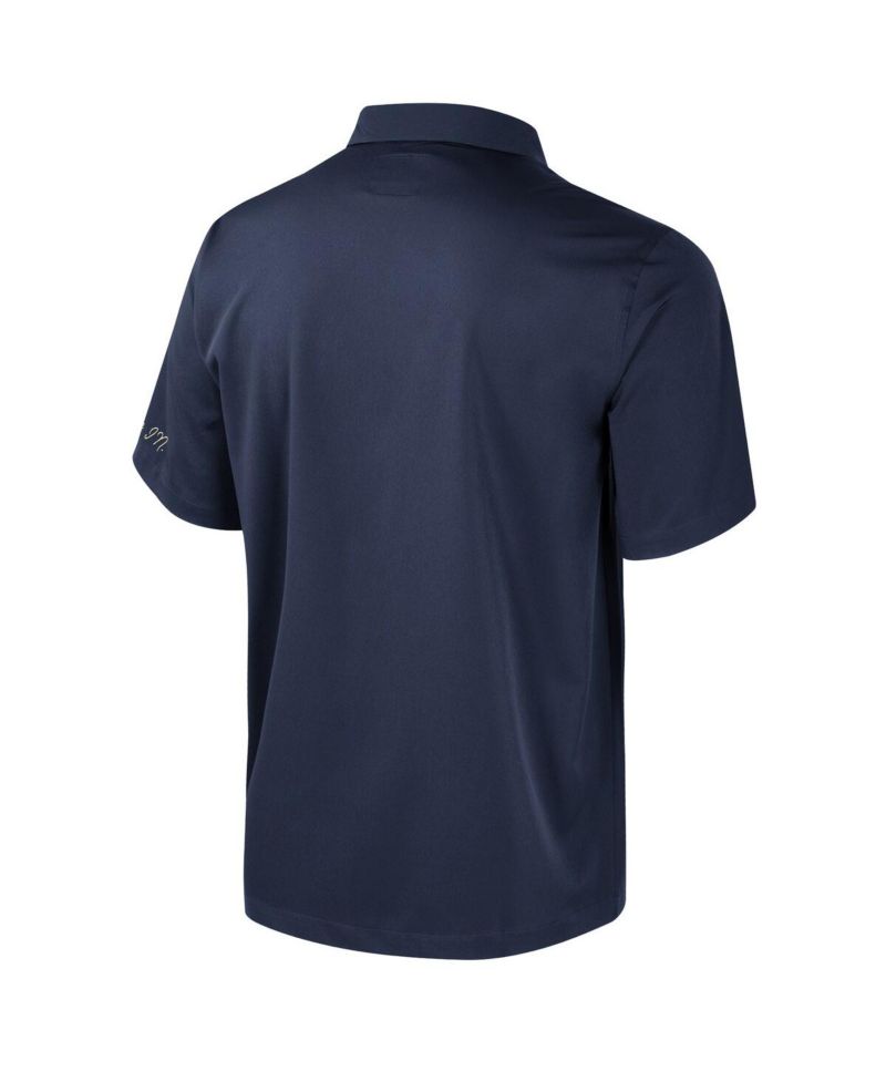 Men's Navy Notre Dame Fighting Irish Strike Bowling Button-Up Shirt