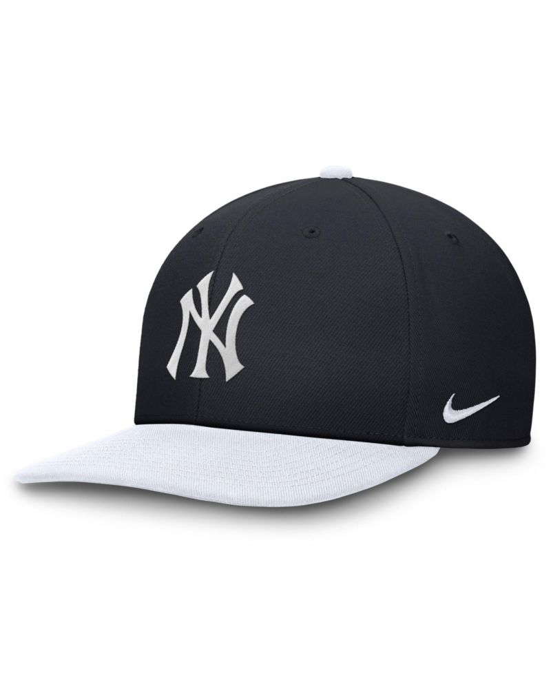 Men's Navy/White New York Yankees Pro Dri-FIT snapback Hat