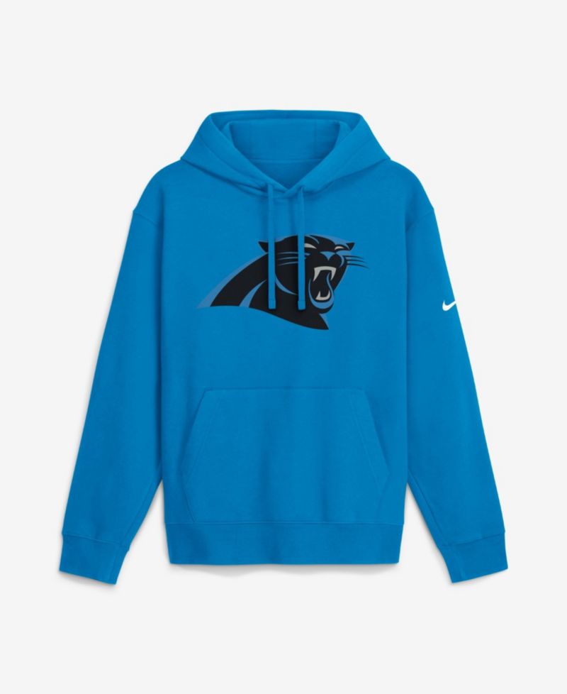 Men's Carolina Panthers Primetime Club Logo Fleece Hoodie