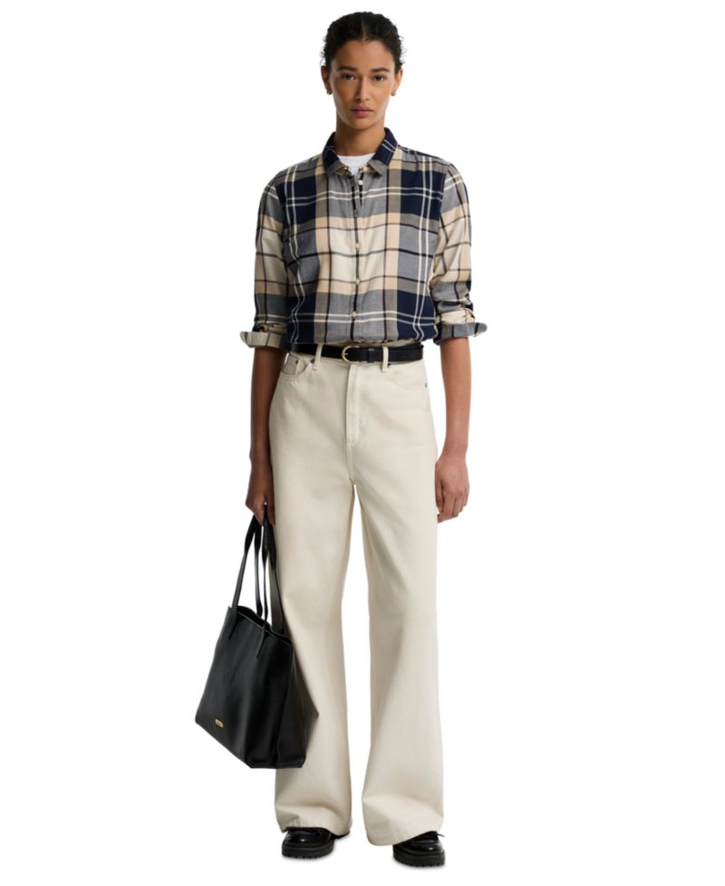 Women's Bredon Plaid Long-Sleeve Shirt