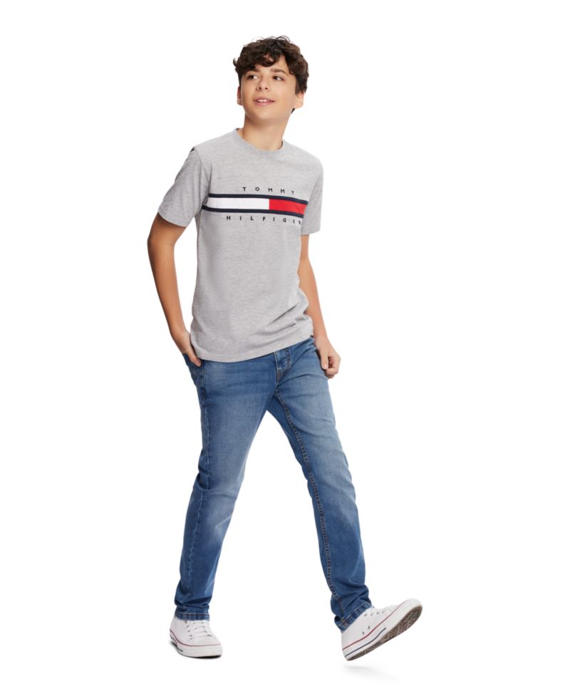 Toddler and Little Boy Tommy New Signature Tee