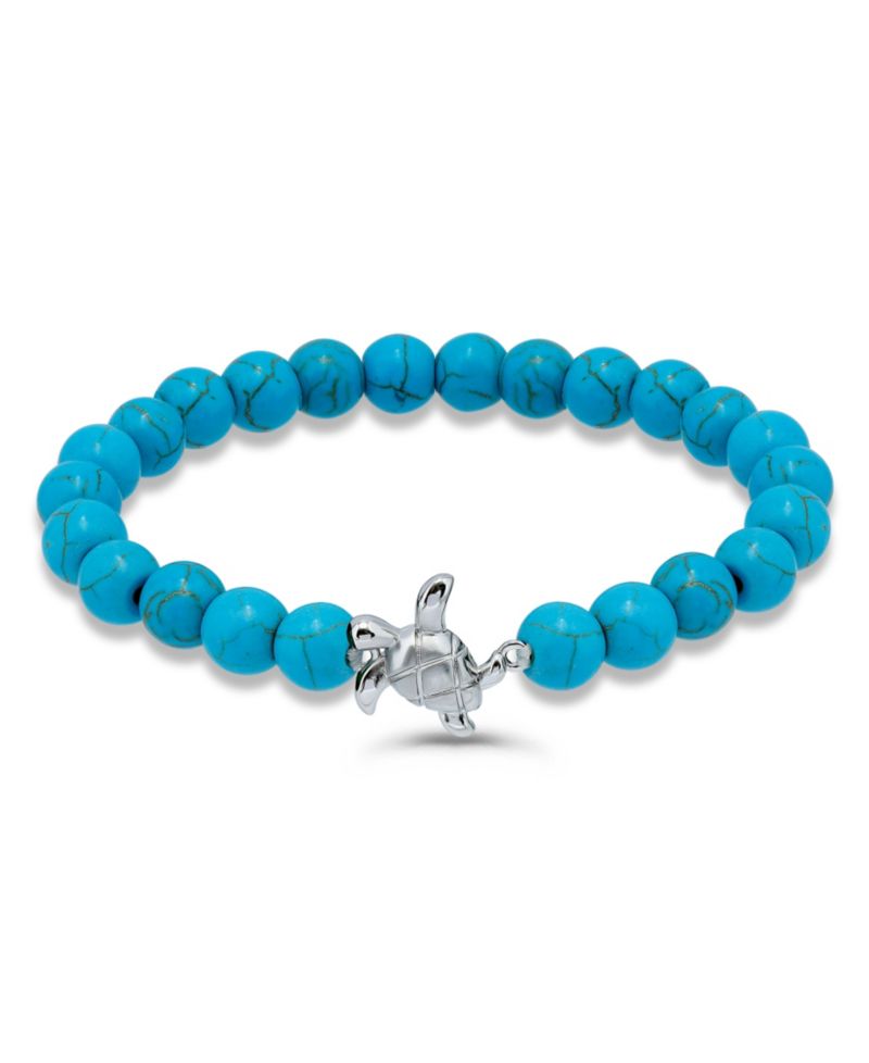 Серебристый Howlite Chrysocolla