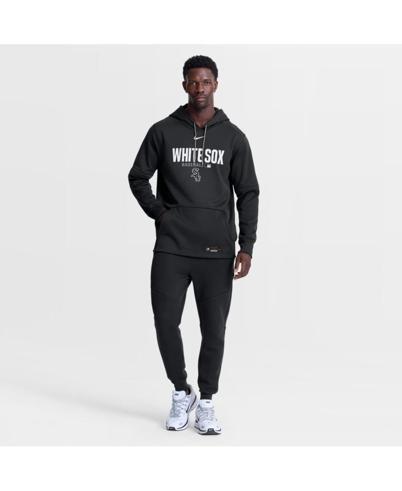 Men's Black Chicago White Sox Authentic Collection Therma-FIT Hoodie