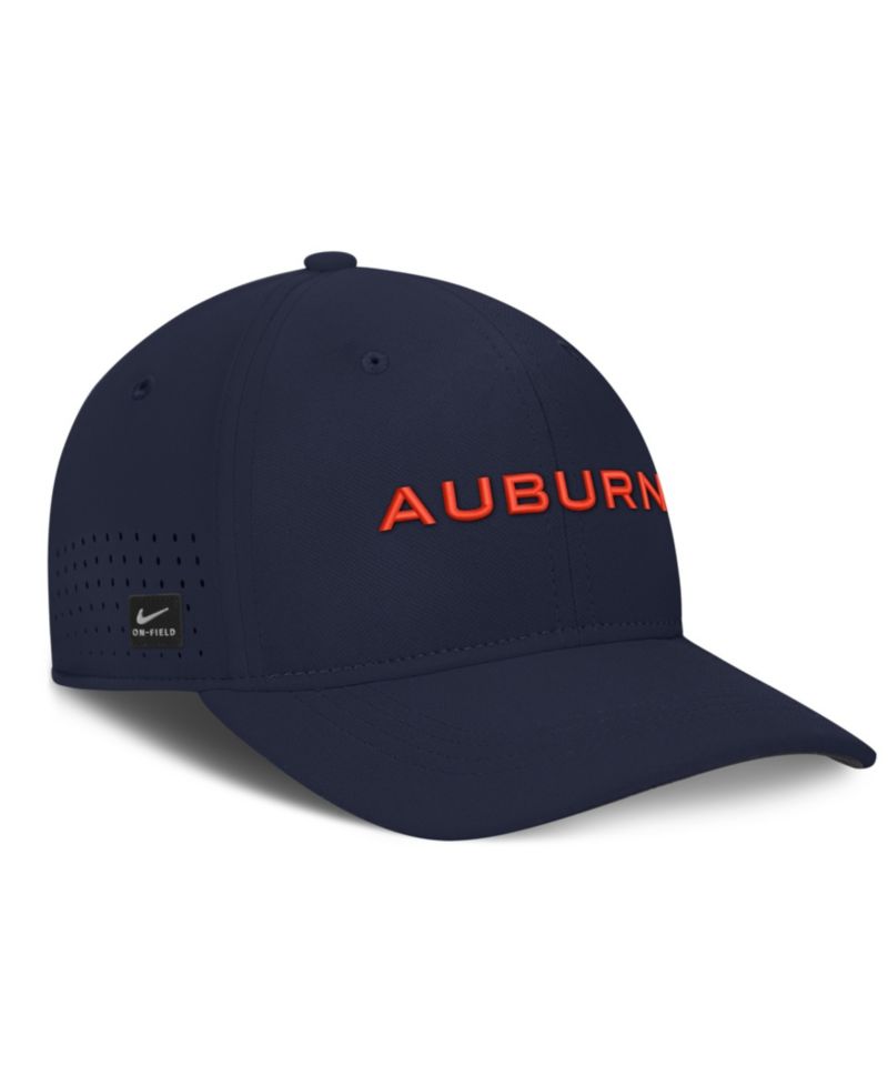 Men's Navy Auburn Tigers Gameday Aerobill Swooshflex Dri-FIT Hat