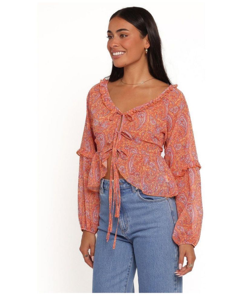 Women's Isolt Tie-Front Top