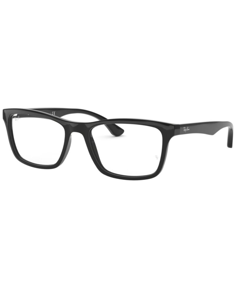 Unisex Square Plastic RB5279F RB5279 Optics Eyeglasses