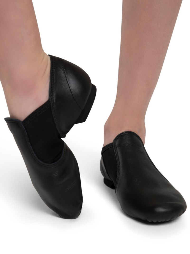 Girls E-Series Wide Jazz Slip On Shoes