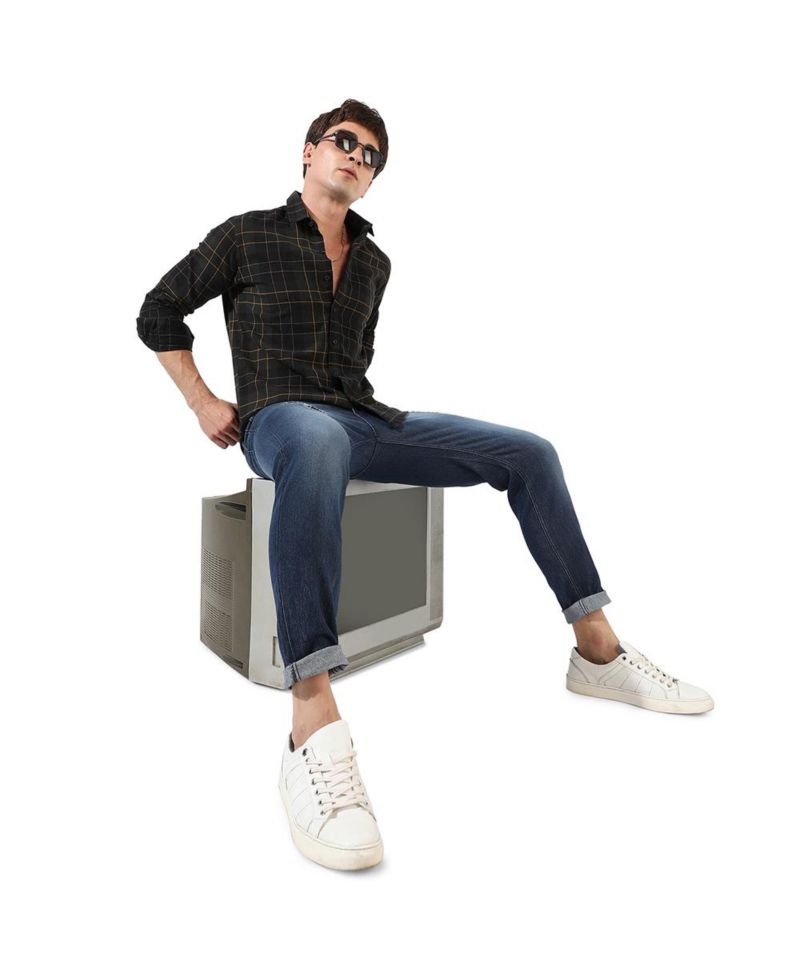 Men's Checkered Casual Shirt