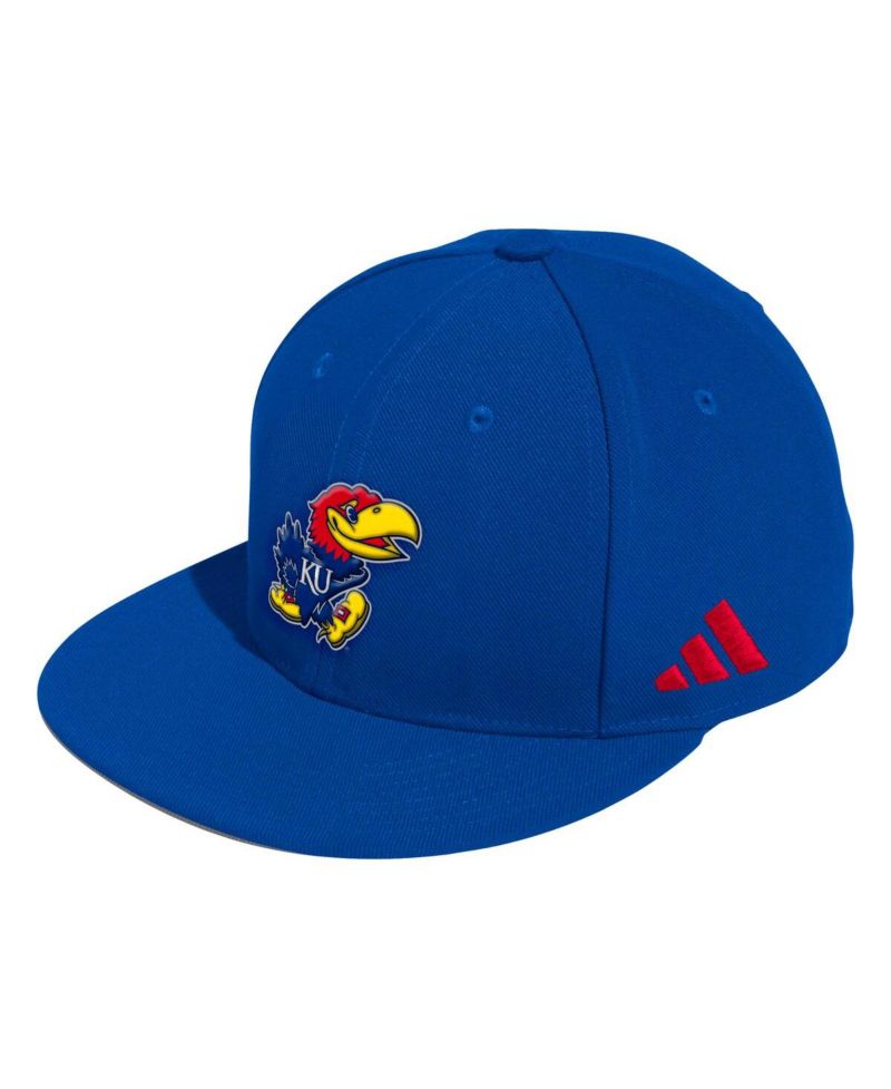 Men's Royal Kansas Jayhawks On-Field Baseball Fitted Hat