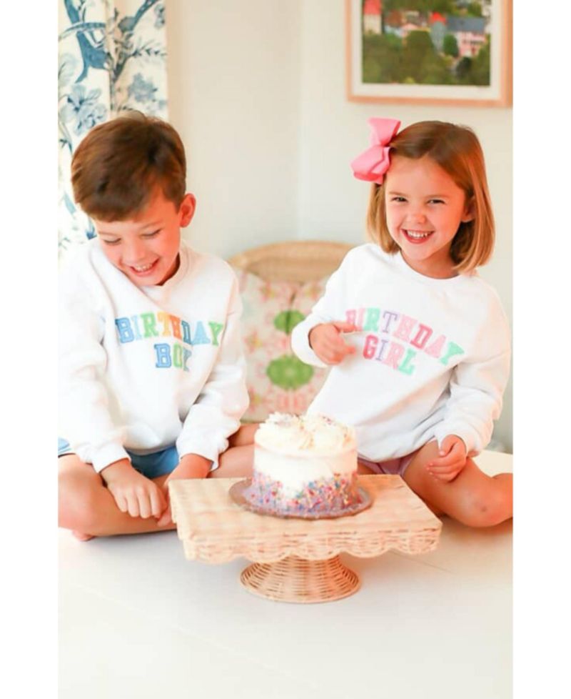 Little/Big Girls Birthday Girl Sweatshirt