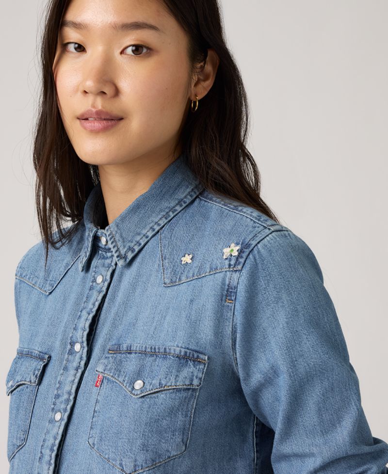 Women's The Ultimate Western Cotton Denim Shirt