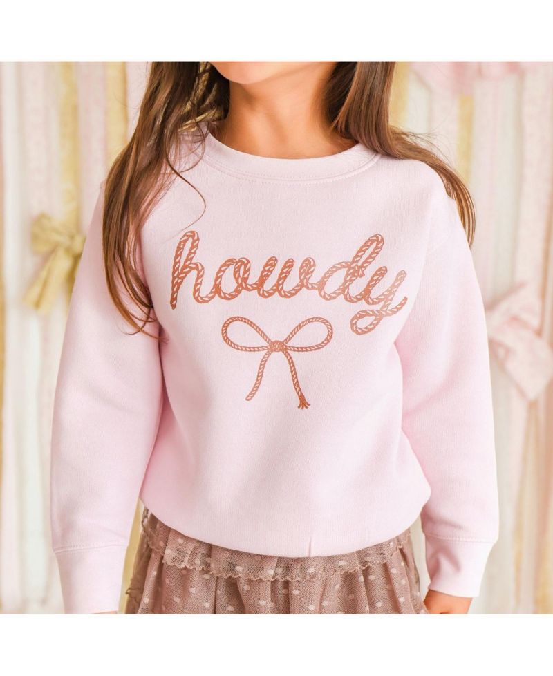 Little Girls (5-8)Howdy Darling Western Sweatshirt