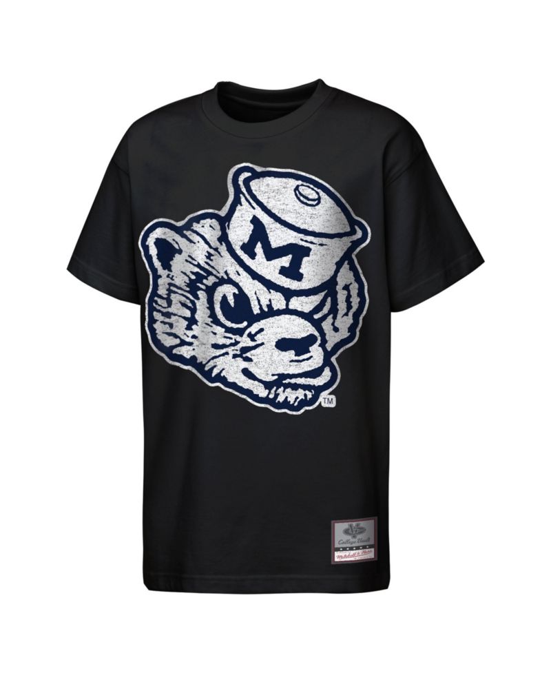 Boys' and Girls' College Vault Distressed Big Face Mascot Graphic T-Shirt
