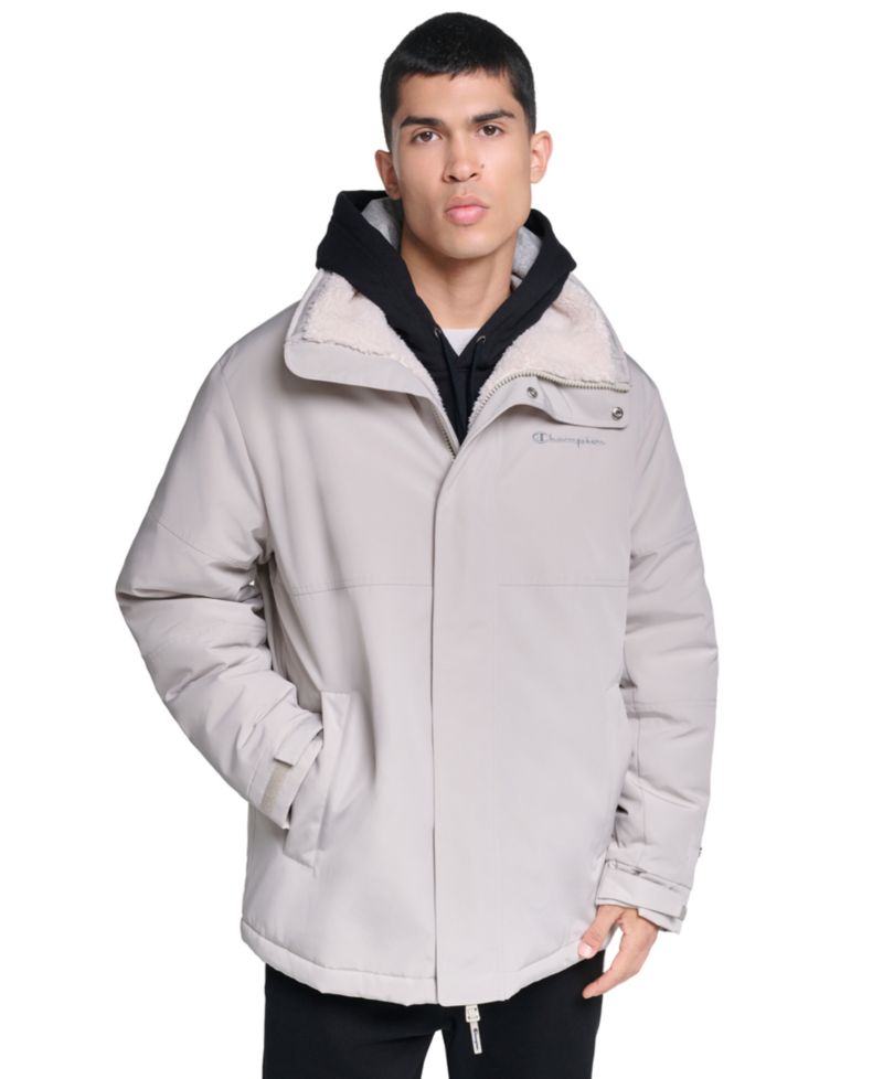 Men's Ski Relaxed-Fit Hooded Jacket
