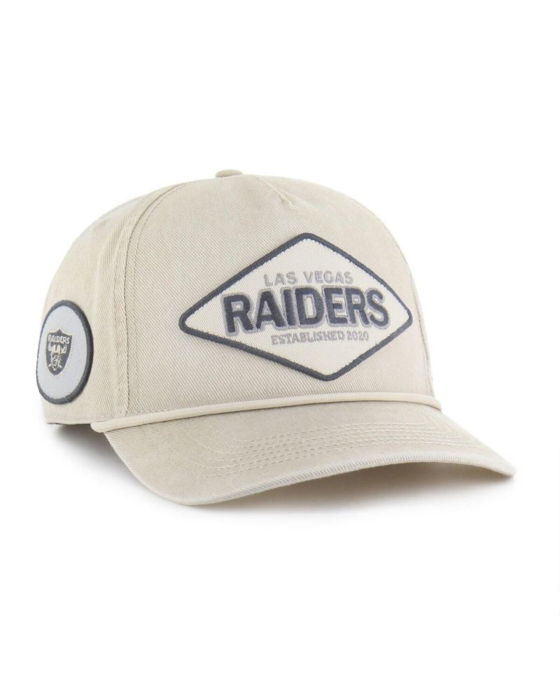 Men's Khaki Las Vegas Raiders Cairn Hitch Adjustable Hat