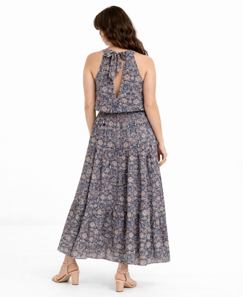 Women's Sleeveless Halter Daytime Dress