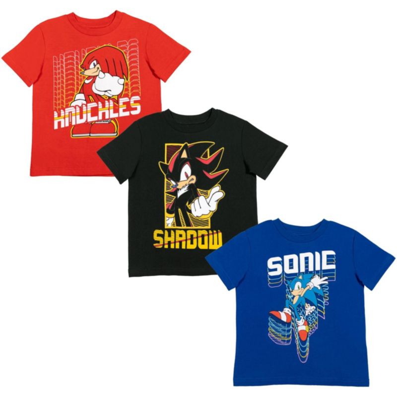 Boys' (6-8) 3-Pack Short Sleeve T-Shirts