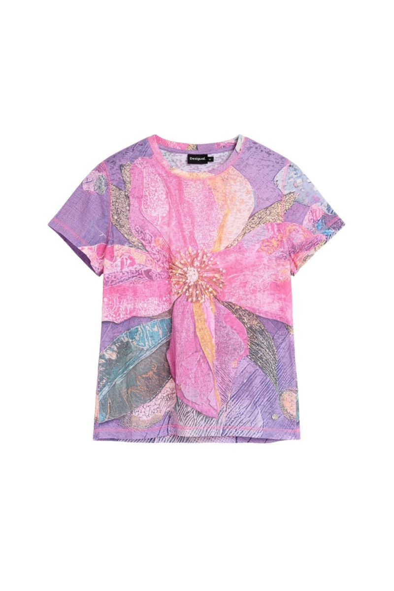 Women's Floral Printed T-Shirt