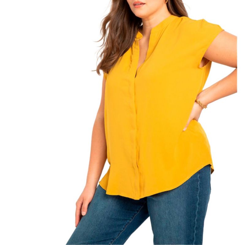 Women's Notch Collar Blouse