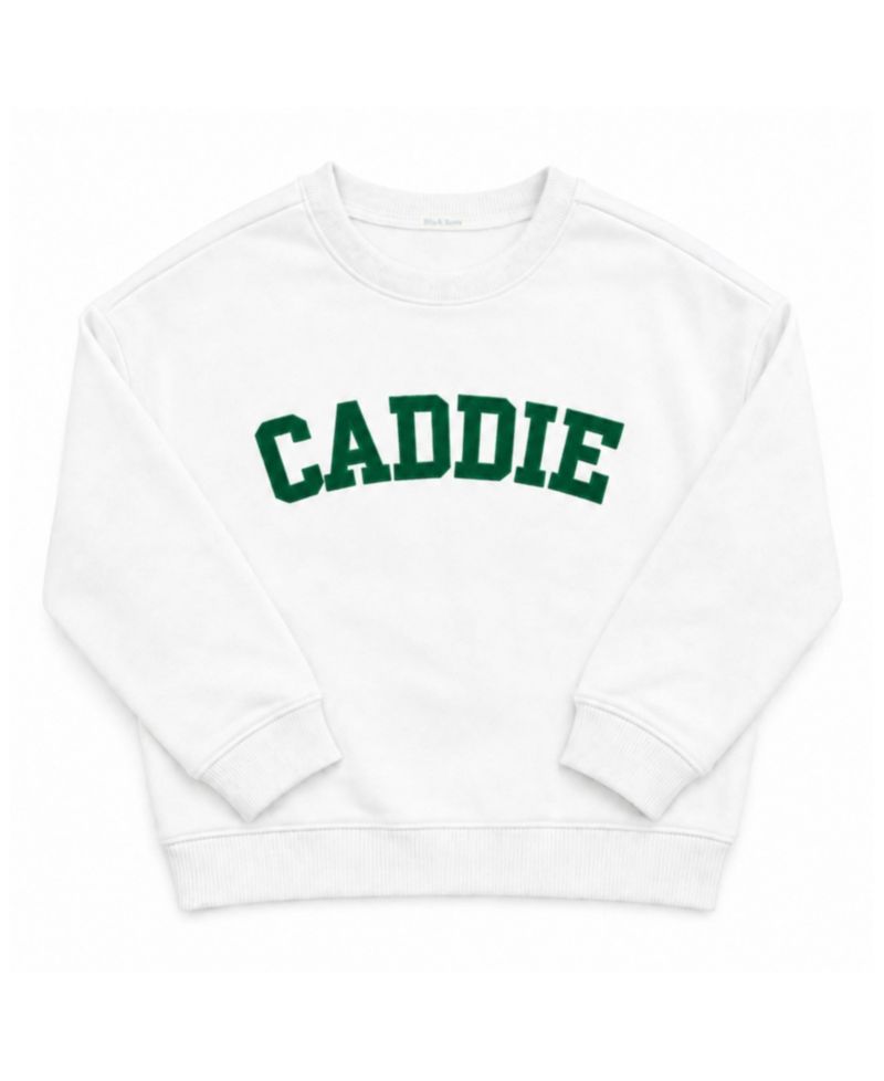 Boys' and Girls' Caddie Cotton-Blend Crewneck Long-Sleeve Sweatshirt