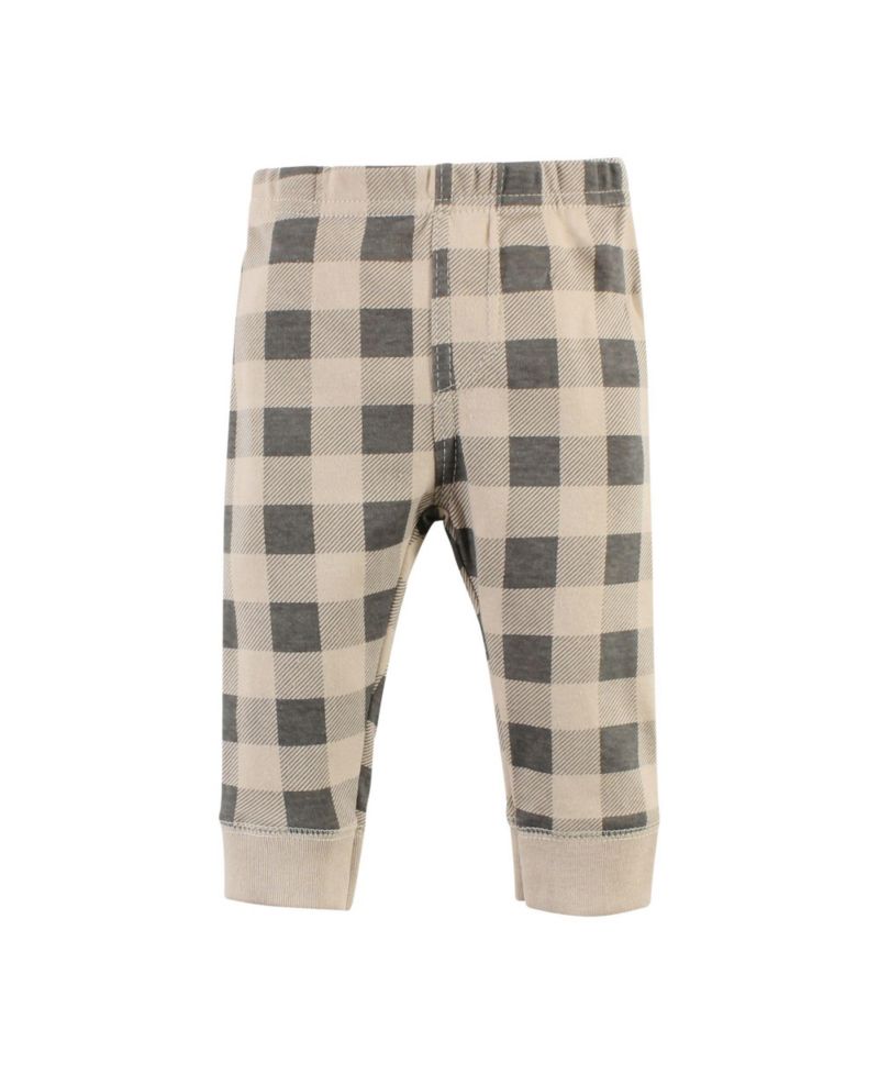 Baby Boys Hudson Unisex Versatile 3-Piece Collection Long Sleeve Bodysuit, Pants, and Booties
