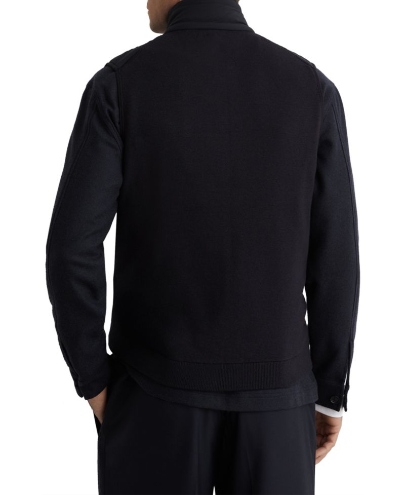 Men's Newford Funnel-Neck Quilted Knit Gilet