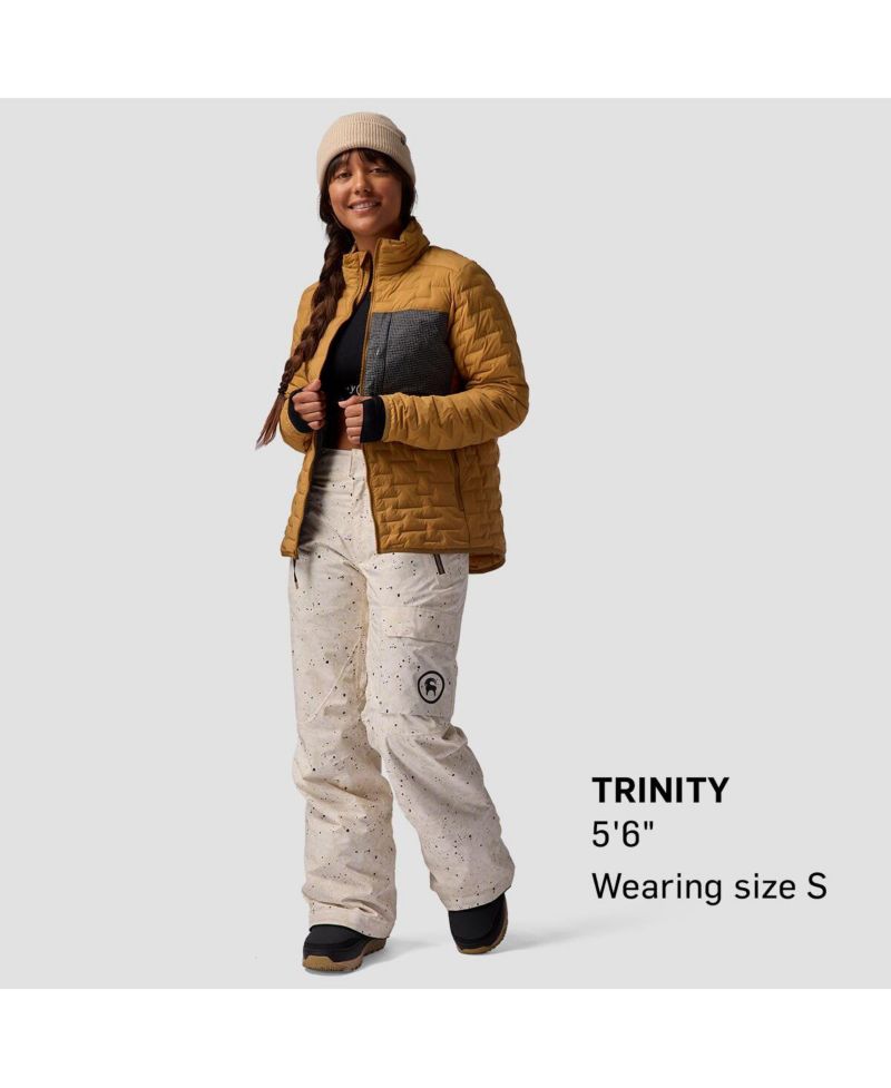 Women's Peale Primaloft Stitch-Free Baffle Stretch Jacket Synthetic Insulation Jackets