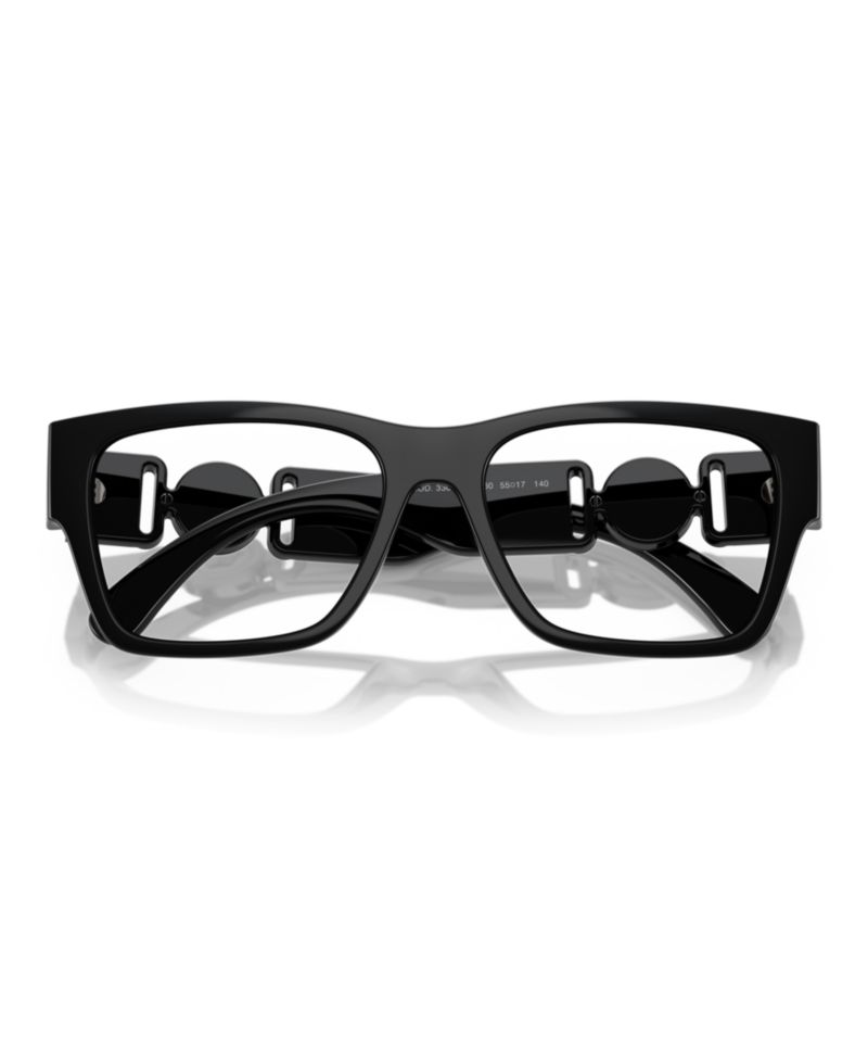 Man Square Plastic VE3368U Eyeglasses