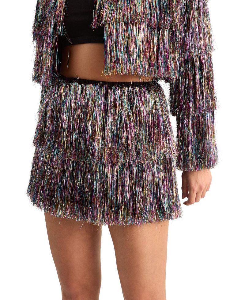 Women's Tinsel Tiered Shorts