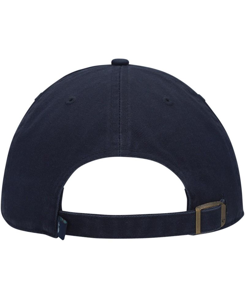 Men's Deep Sea Blue Seattle Kraken Clean Up Adjustable Hat