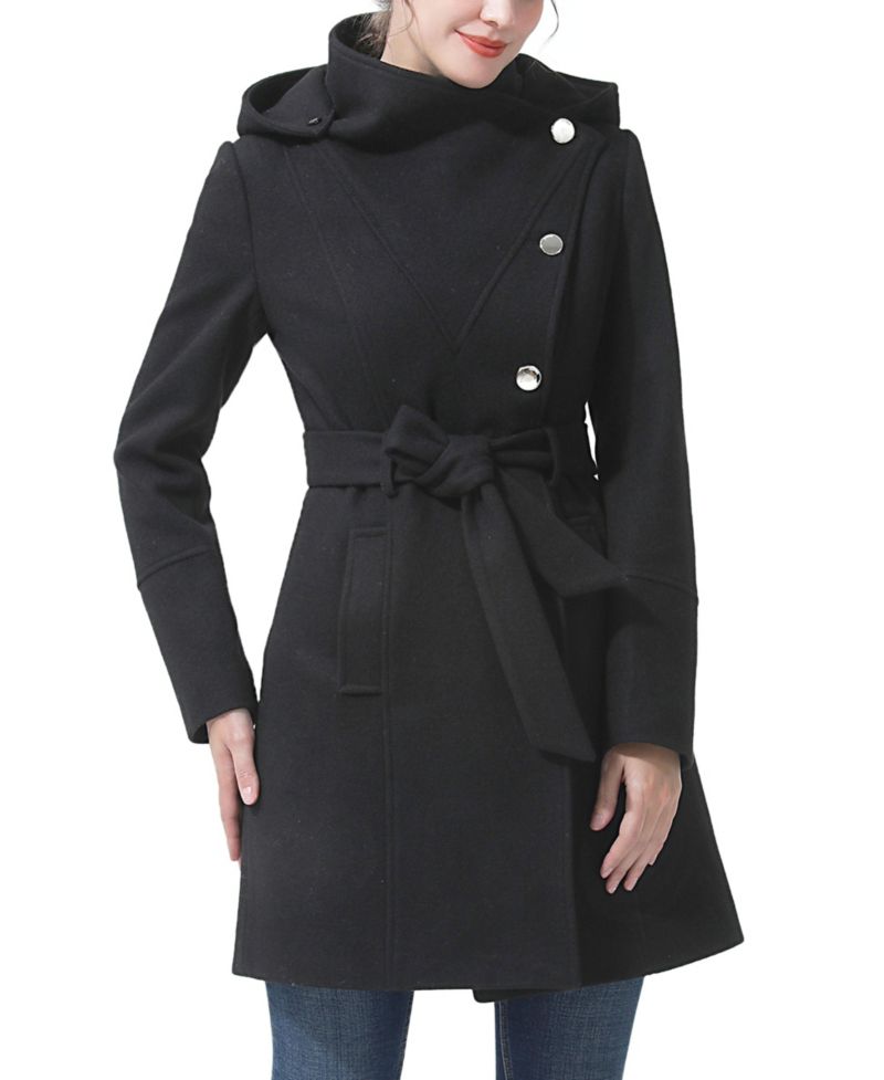 Women's Andie Wool Blend Hooded Coat